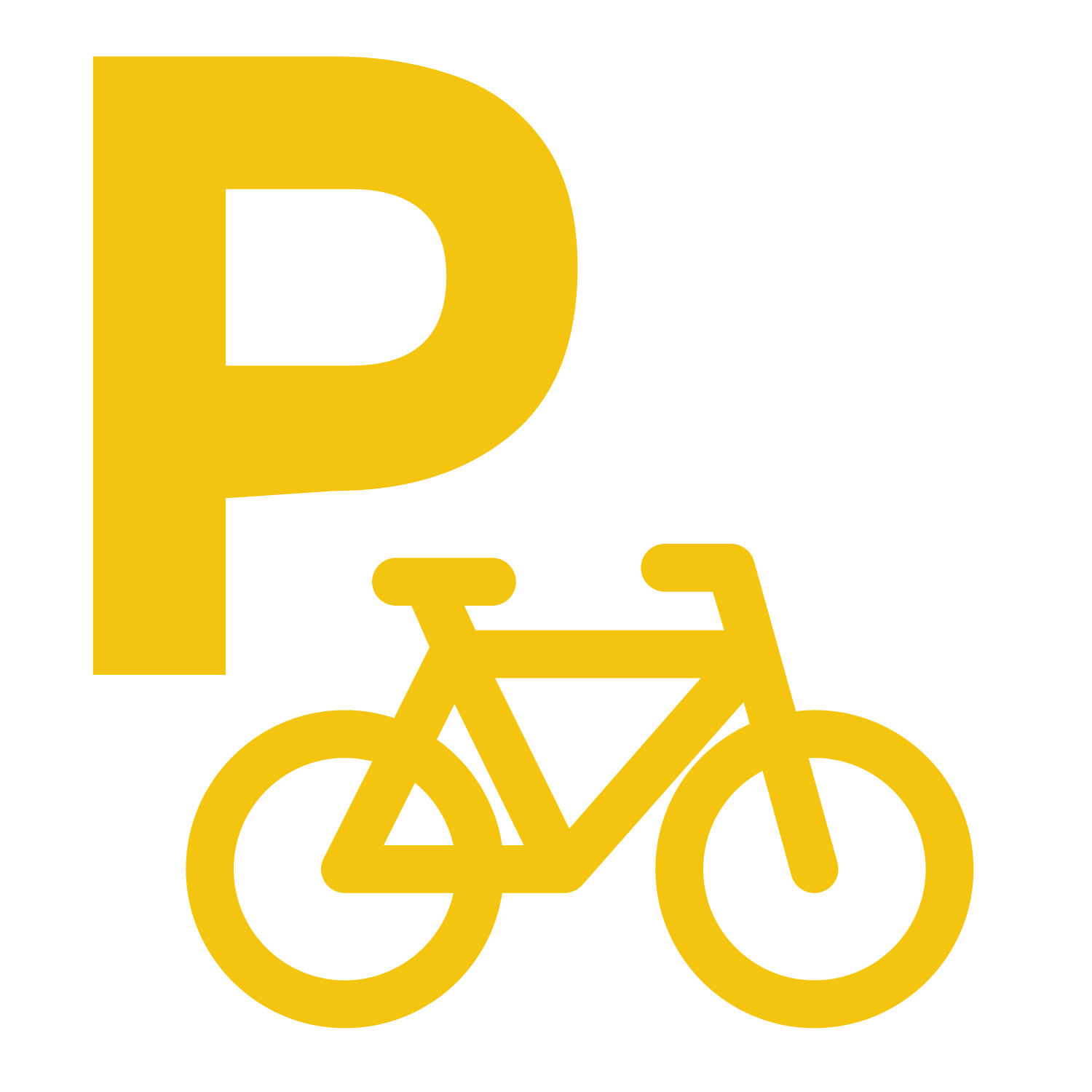 Places pour vélos icon